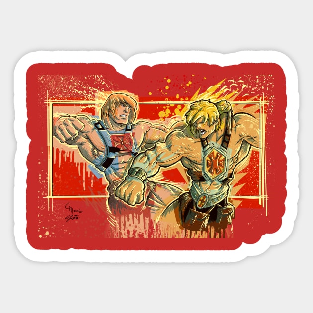 He-man V He-man Sticker by gavinmichelliart